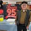 Kenneth Boyd celebrated his 95th Birthday at the recent Cooperton Community Supper. (Courtesy Photo)