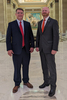 Justin Lewis and Senator Brent Howard at the Oklahome State Capitol