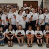 Teachers, aides, cafeteria workers and many other members of the SPS group of heroes happy and excited to begin a new year making every day a great day to be a Snyder Cyclone!